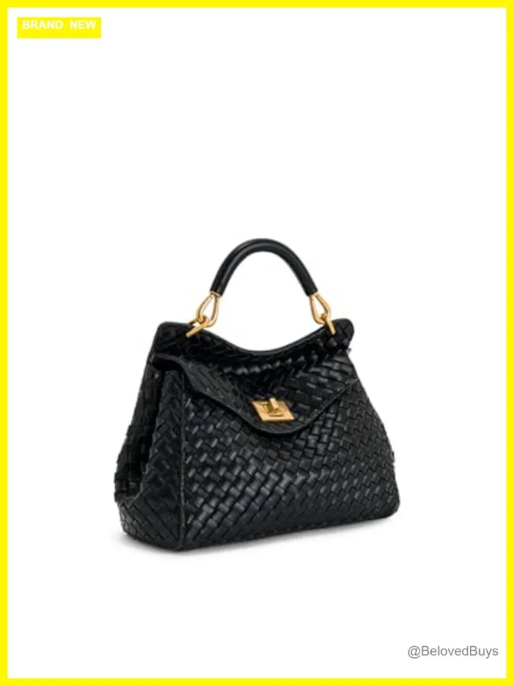 Vegan Leather Top-Handle Satchel Handbag with Adjustable Strap